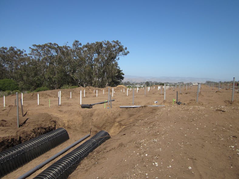 Final disposal for the community of Los Osos includes a community drainfield that will provide much needed groundwater recharge to minimize saltwater intrusion.