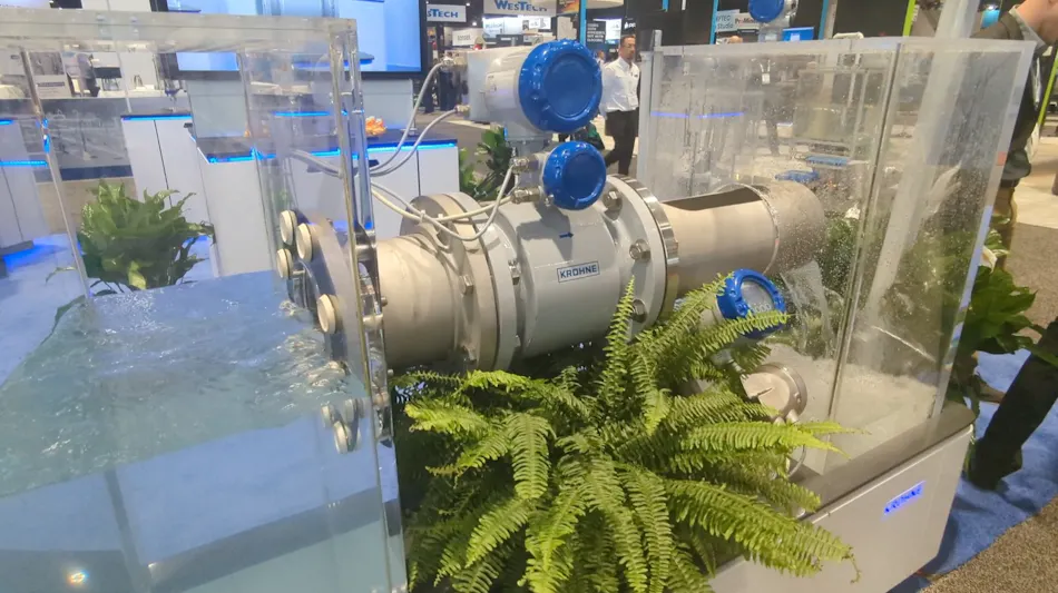 Krohne shows off mag meters at WEFTEC 23 | Wastewater Digest