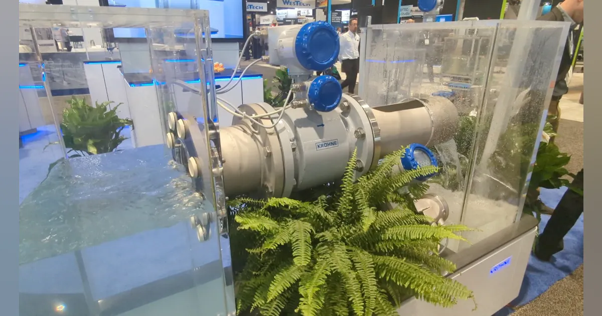 Krohne shows off mag meters at WEFTEC 23 | Wastewater Digest