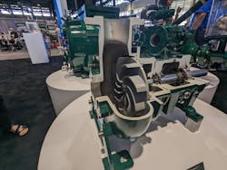 Franklin Electric relaunched the Pioneer Vortex Pump at WEFTEC 23 in Chicago.