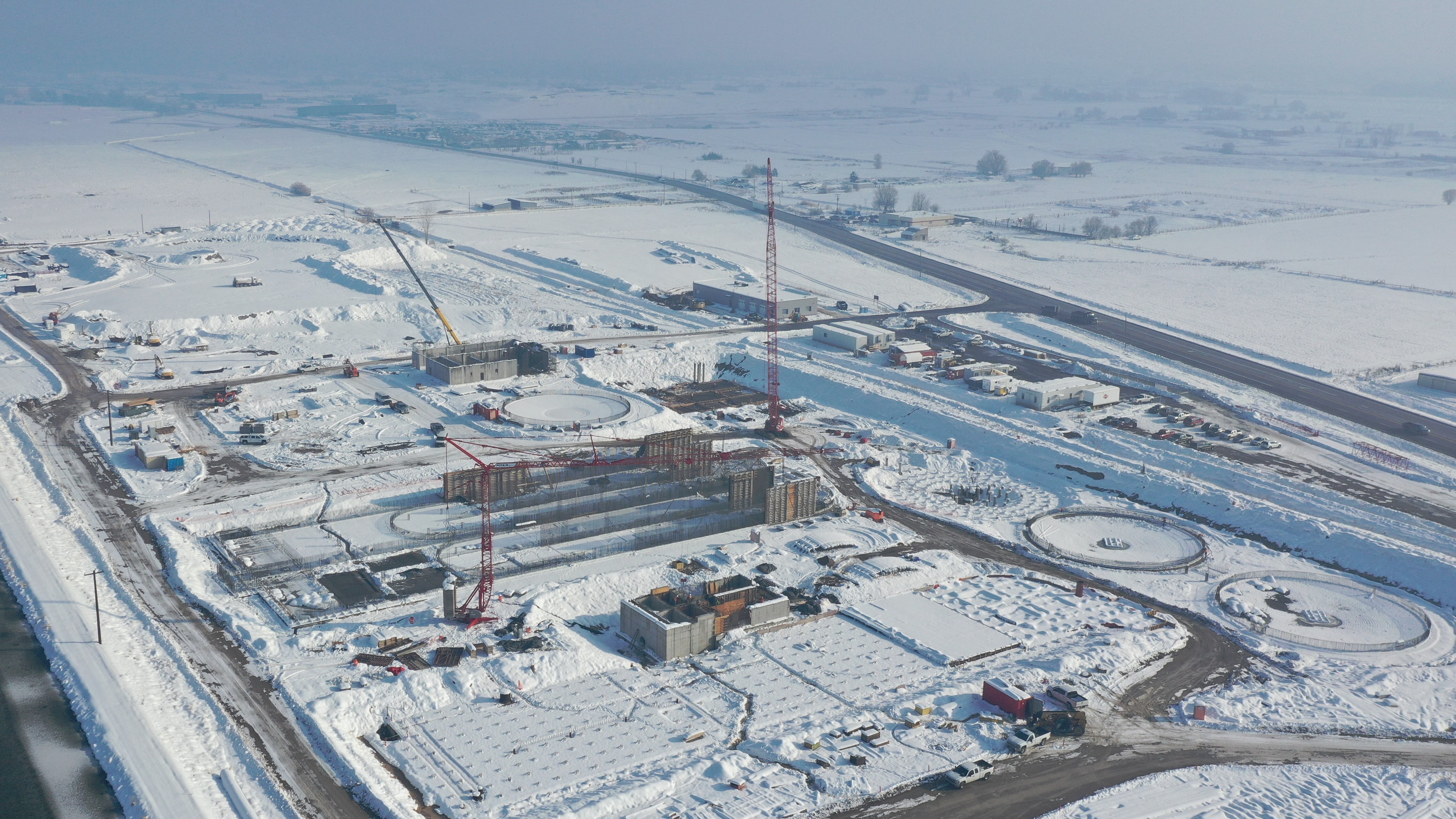 Safety concerns came from the harsh weather conditions of the area, which could leave snow or mud on-site for six months of the year.