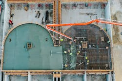 Many critical and high-risk activities, like the building of concrete slabs, were planned in the summer. Many critical and high-risk activities, like the building of concrete slabs, were planned in the summer.