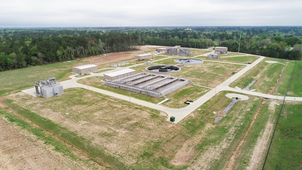 The design of the Conroe Central WWTP was altered to a hybrid model for carbon diversion with the use of secondary aeration basins.