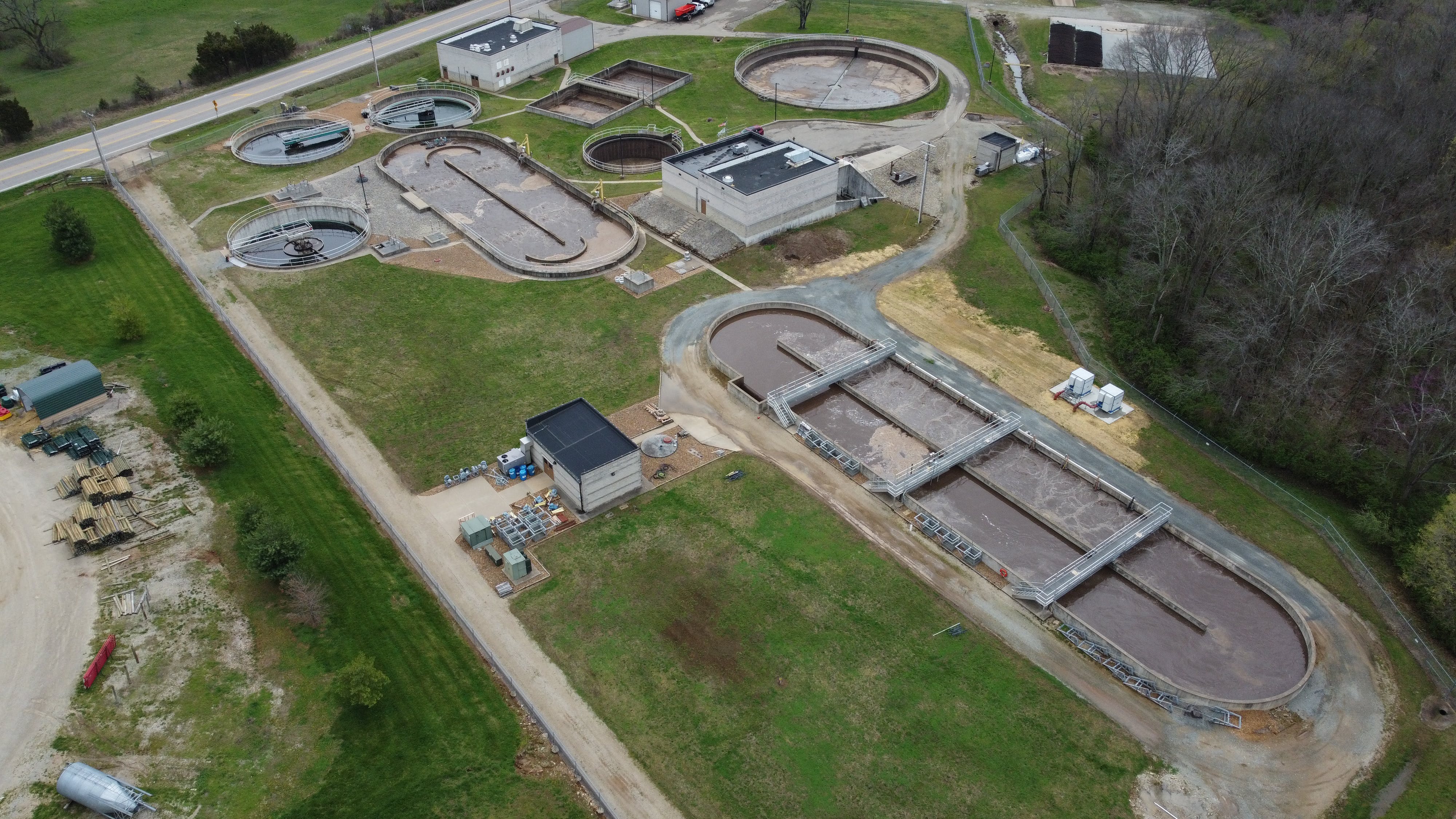 With less than one week of construction to retrofit the aeration basins, estimates indicate the city will save $80,000 in energy costs annually.