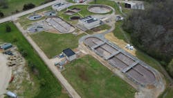 With less than one week of construction to retrofit the aeration basins, estimates indicate the city will save $80,000 in energy costs annually. With less than one week of construction to retrofit the aeration basins, estimates indicate the city will save $80,000 in energy costs annually.