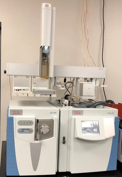Figure 2: Gas chromatography mass spectrometry can identify airborne malodorous substances, allowing plants to utilities custom plant-based formulas to neutralize these compounds.