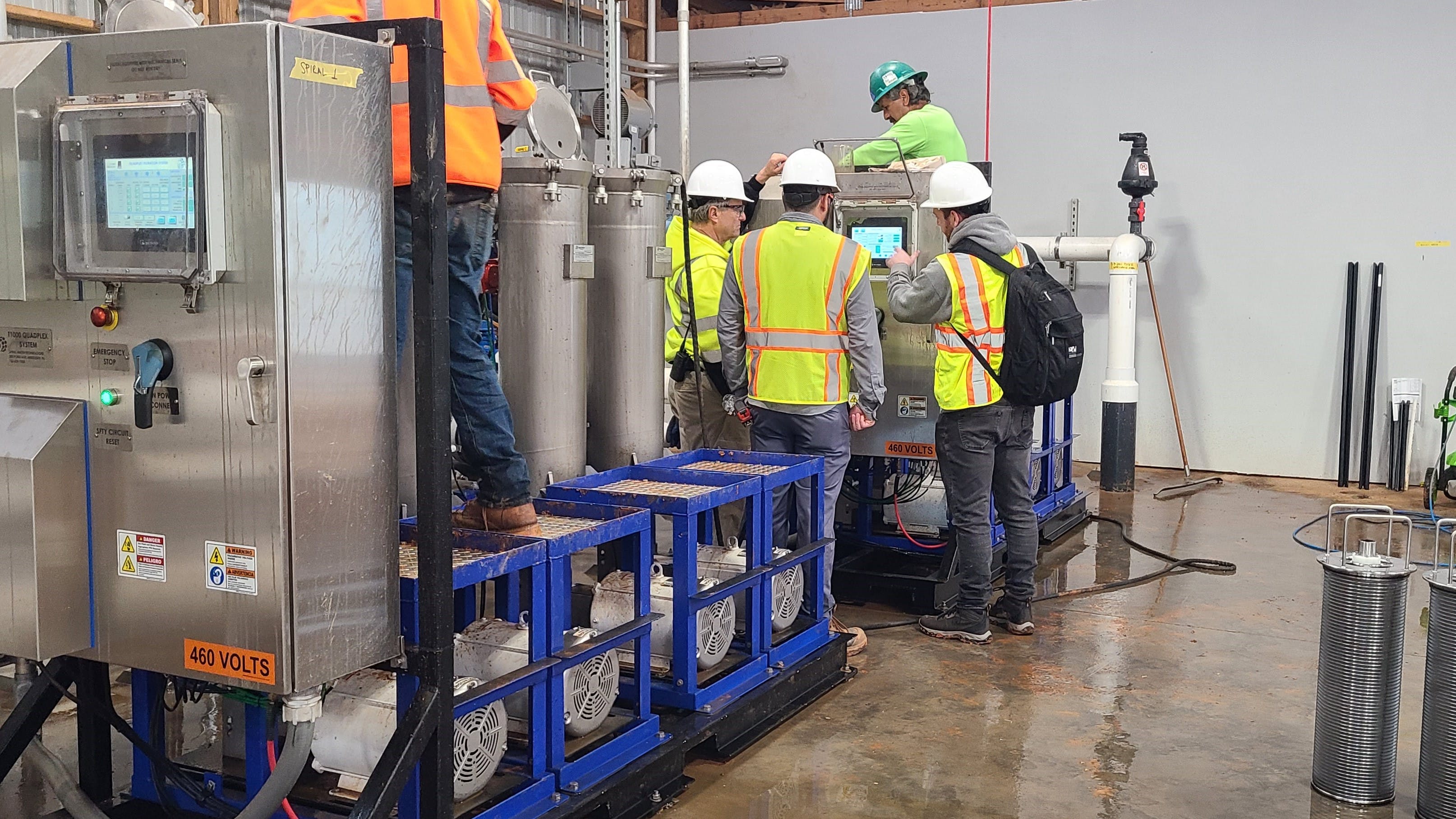 An installation of the Spiral Water T1000-QPX System.