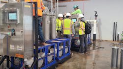 An installation of the Spiral Water T1000-QPX System. An installation of the Spiral Water T1000-QPX System.