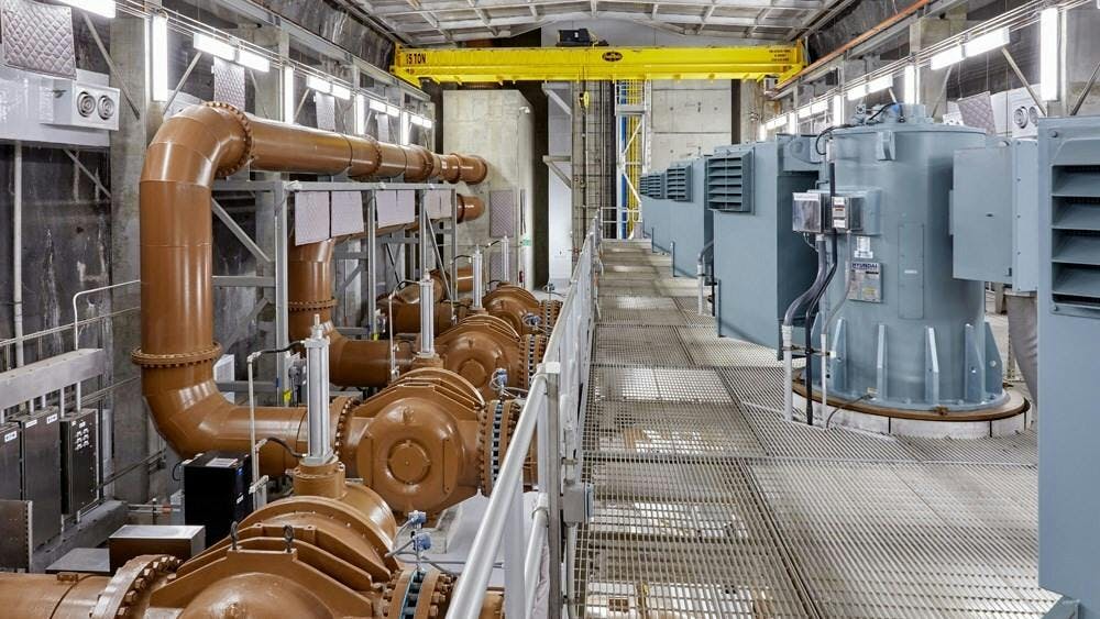 Large pump stations for combined sewer overflows have high pumping capacities and are typically constructed 100 feet under ground, making them complex and challenging systems to design and engineer.