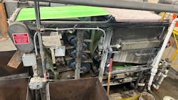 Woodsville Wastewater Treatment Facility replaced this aging belt filter due to poor solids concentrations (13% average), and the ongoing maintenance, which was not optimal for the plant's daily operations. Woodsville Wastewater Treatment Facility replaced this aging belt filter due to poor solids concentrations (13% average), and the ongoing maintenance, which was not optimal for the plant's daily operations.