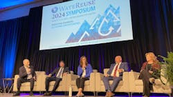 The WateReuse Symposium features plenary session such as this one, which was titled 'Restoring Our Natural Resources with Water Reuse,' along with an extensive educational track regarding all things water recycling and reuse. The WateReuse Symposium features plenary session such as this one, which was titled 'Restoring Our Natural Resources with Water Reuse,' along with an extensive educational track regarding all things water recycling and reuse.