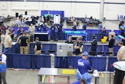 A view of the competition floor in South Carolina for the Brawl at the Beach Invitational Operations Challenge. A view of the competition floor in South Carolina for the Brawl at the Beach Invitational Operations Challenge.
