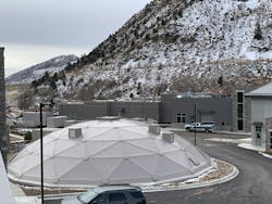 Odor control mitigation was a core component of the facility upgrades, resulting in two processes to either treat odors during treatment, which minimizes their impact overall, and by capturing them and treating them before the vapor is released to the open air. Odor control mitigation was a core component of the facility upgrades, resulting in two processes to either treat odors during treatment, which minimizes their impact overall, and by capturing them and treating them before the vapor is released to the open air.