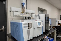Figure 4: A GC-MS is used to identify odor-causing substances in facility air, empowering scientists to prescribe plant-based formulas to neutralize the offending odors. Figure 4: A GC-MS is used to identify odor-causing substances in facility air, empowering scientists to prescribe plant-based formulas to neutralize the offending odors.