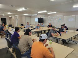 Western Carolina College’s construction program visited the Stowe RWRRF site to learn about the unique aspects of constructing Charlotte Water’s biggest project. Photo Credit: HDR Engineering Inc. Western Carolina College’s construction program visited the Stowe RWRRF site to learn about the unique aspects of constructing Charlotte Water’s biggest project. Photo Credit: HDR Engineering Inc.