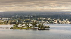 Coconut Island in Hilo, Hawaii, USA. Hilo, Hawaii, USA. - January 9, 2012 Coconut Island in Hilo, Hawaii, USA. Hilo, Hawaii, USA. - January 9, 2012
