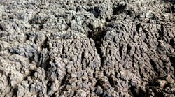 Biosolids sludge storage ready for farm land Biosolids sludge storage ready for farm land