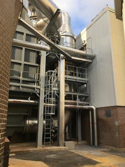 A 1 megawatt (MW) Organic Rankine Cycle (ORC) based power generation system was installed in Ontario to produce electricity by recovering heat from the incineration off-gases. GHD completed the evaluation and design of the system. The facility has been operational since 2022. A 1 megawatt (MW) Organic Rankine Cycle (ORC) based power generation system was installed in Ontario to produce electricity by recovering heat from the incineration off-gases. GHD completed the evaluation and design of the system. The facility has been operational since 2022.