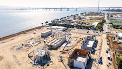 Construction of the new Treasure Island Water Resource Recovery Facility Construction of the new Treasure Island Water Resource Recovery Facility