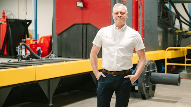 Paul Tattershall, general manager of Balmoral Tanks' U.S. business.