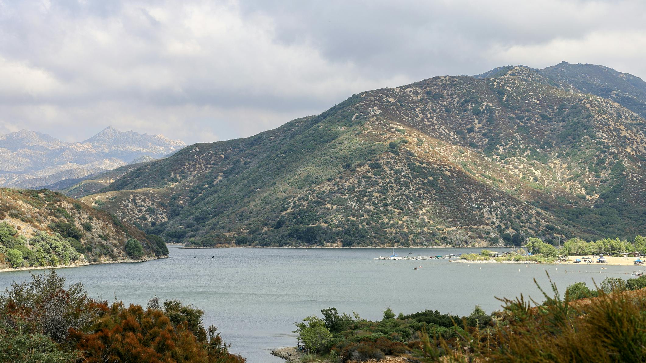 Silverwood Lake in San Bernardino County