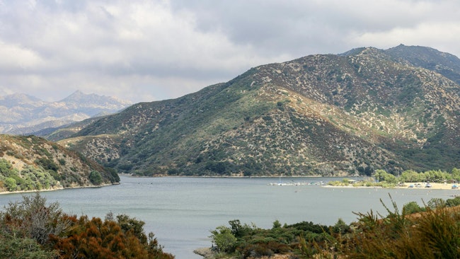 Silverwood Lake in San Bernardino County