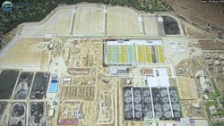 Is this an aerial photo or a digital twin image during construction? That’s what makes it a twin. Photo credit: Project Controls Cubed Is this an aerial photo or a digital twin image during construction? That’s what makes it a twin. Photo credit: Project Controls Cubed