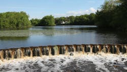 Kent County Delaware Pond overflow Kent County Delaware Pond overflow