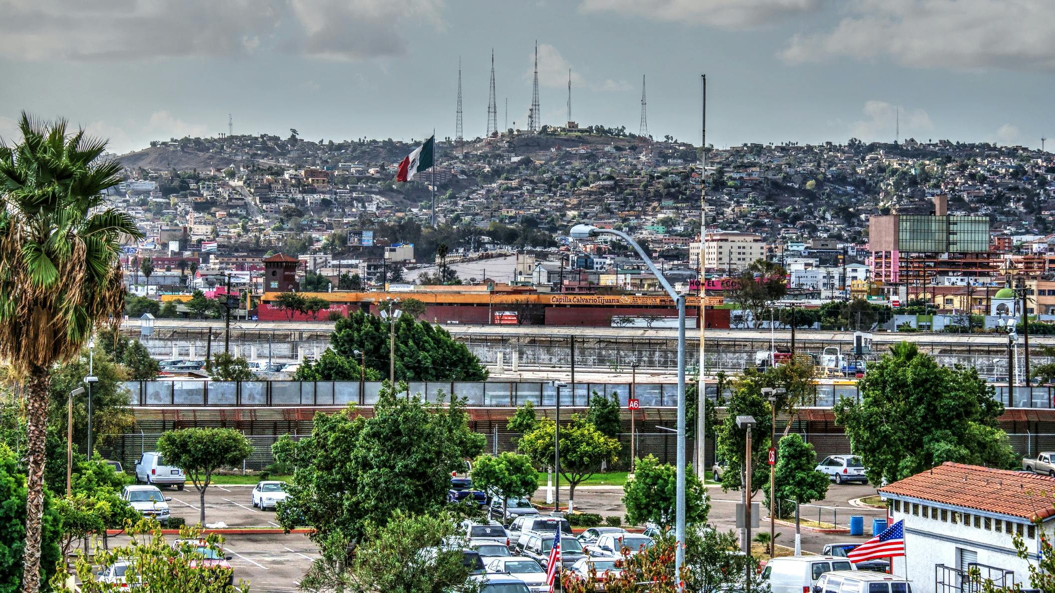 Tijuana, US-Mexico border