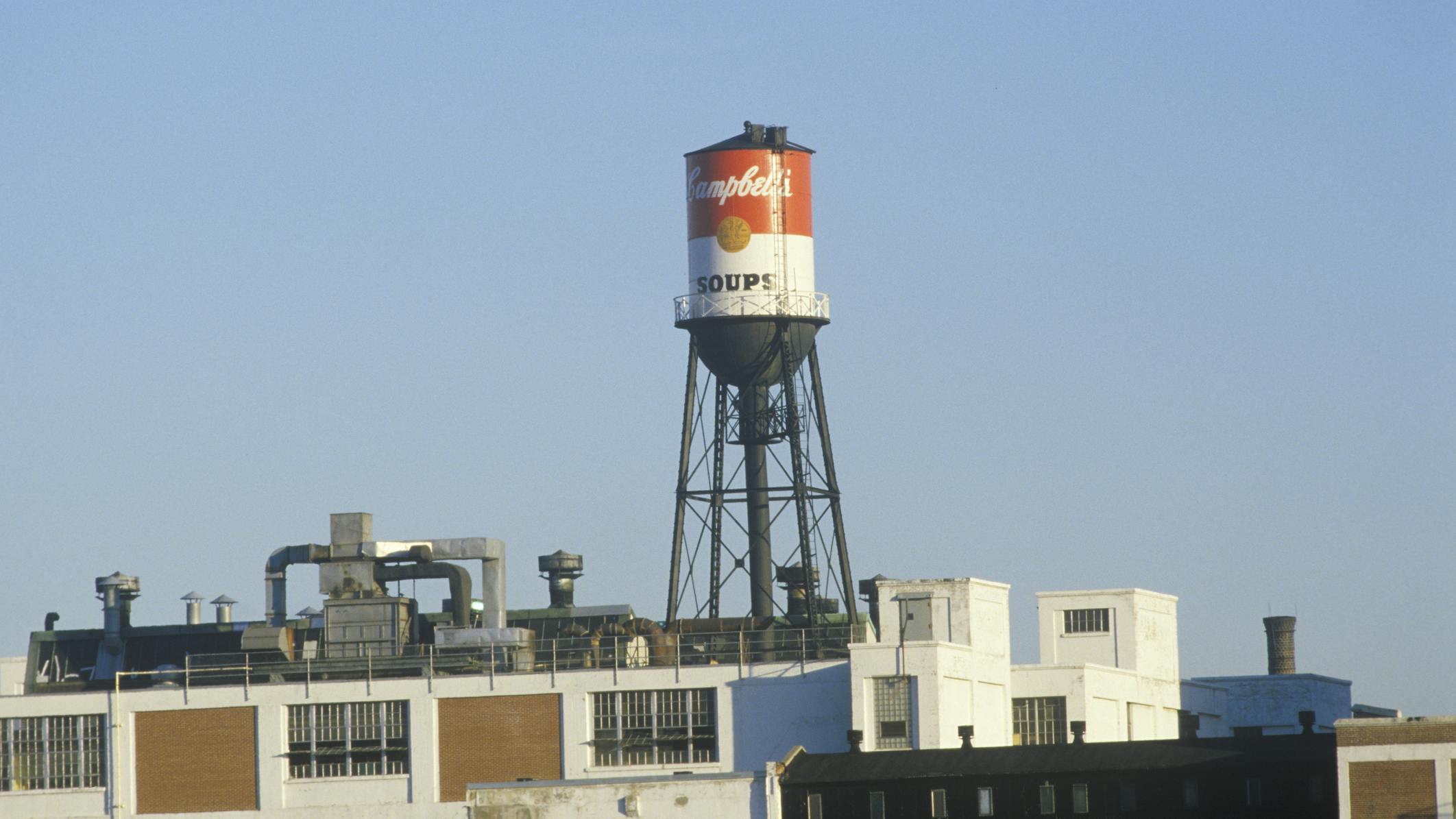 Campbell's Soup factory in Chicago, Illinois