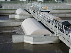 Two oxidation ditches side by side (with covered Lakeside Magna Rotors) have worked wonders for the National Guard.