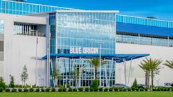 Blue Origin Building. Cape Canaveral, Florida Blue Origin Building. Cape Canaveral, Florida