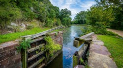 The C & O Canal, at Chesapeake & Ohio Canal National Historical Park, Maryland The C & O Canal, at Chesapeake & Ohio Canal National Historical Park, Maryland