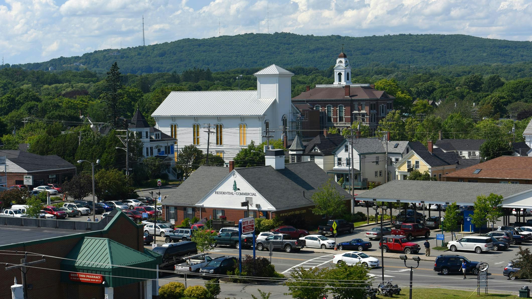 Rockland Historic downtown, Rockland, Maine