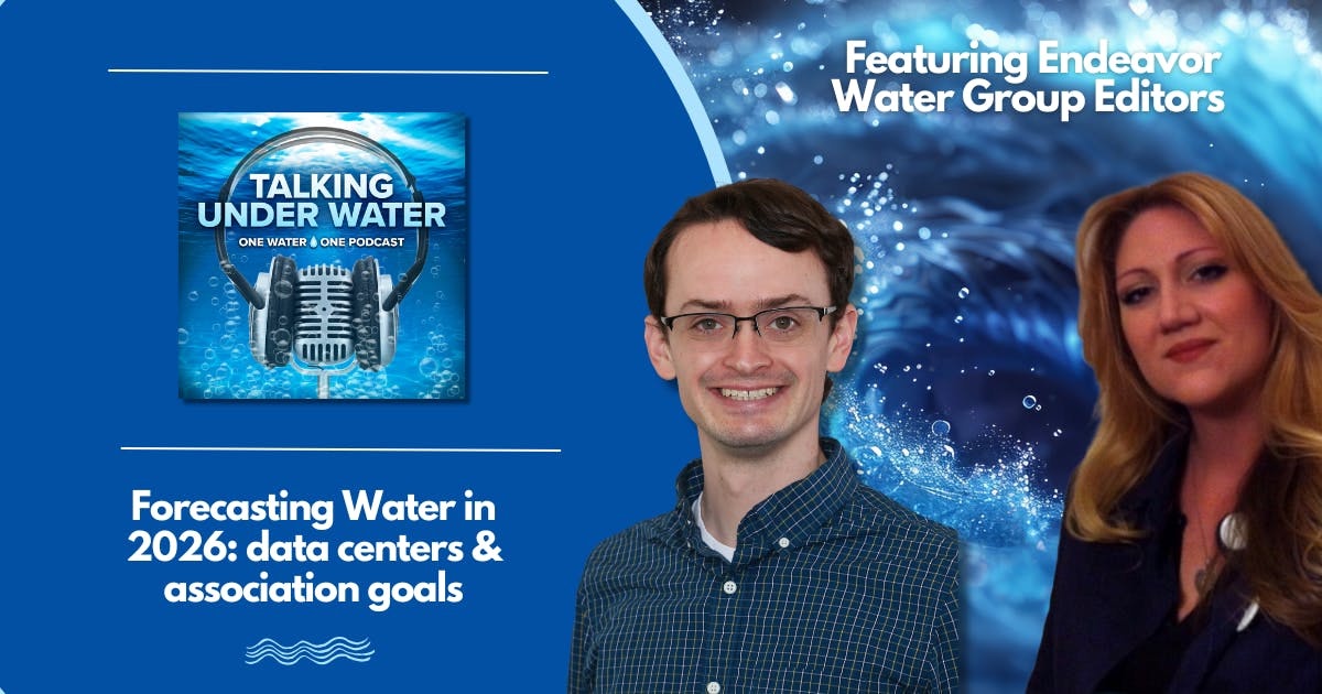 Forecasting water in 2026: data centers and wastewater association goals
