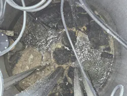 Mandeville Lift Station 27 two days after installation. Mandeville Lift Station 27 two days after installation.