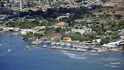 Lahaina Harbor Aerial Lahaina Harbor Aerial