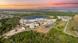 Large water treatment facility in Florida