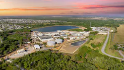 Large water treatment facility in Florida Large water treatment facility in Florida