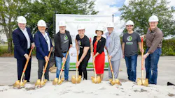 Groundbreaking ceremony for the Indiantown Upcycling Facility took place on April 23, 2026. Picture from left to right: Ken Sigman, Ara Partners; Bob Preston, Synagro; Geoff Trukenbrod, Sedron; Stanley Janicki, Sedron; State Senator Gayle Harrell; Mayor Carmine Dipaolo; Dave Galey, Sedron; and Matt Parsons, Sedron (Photo credit: Tracey Benson Photography). Groundbreaking ceremony for the Indiantown Upcycling Facility took place on April 23, 2026. Picture from left to right: Ken Sigman, Ara Partners; Bob Preston, Synagro; Geoff Trukenbrod, Sedron; Stanley Janicki, Sedron; State Senator Gayle Harrell; Mayor Carmine Dipaolo; Dave Galey, Sedron; and Matt Parsons, Sedron (Photo credit: Tracey Benson Photography).