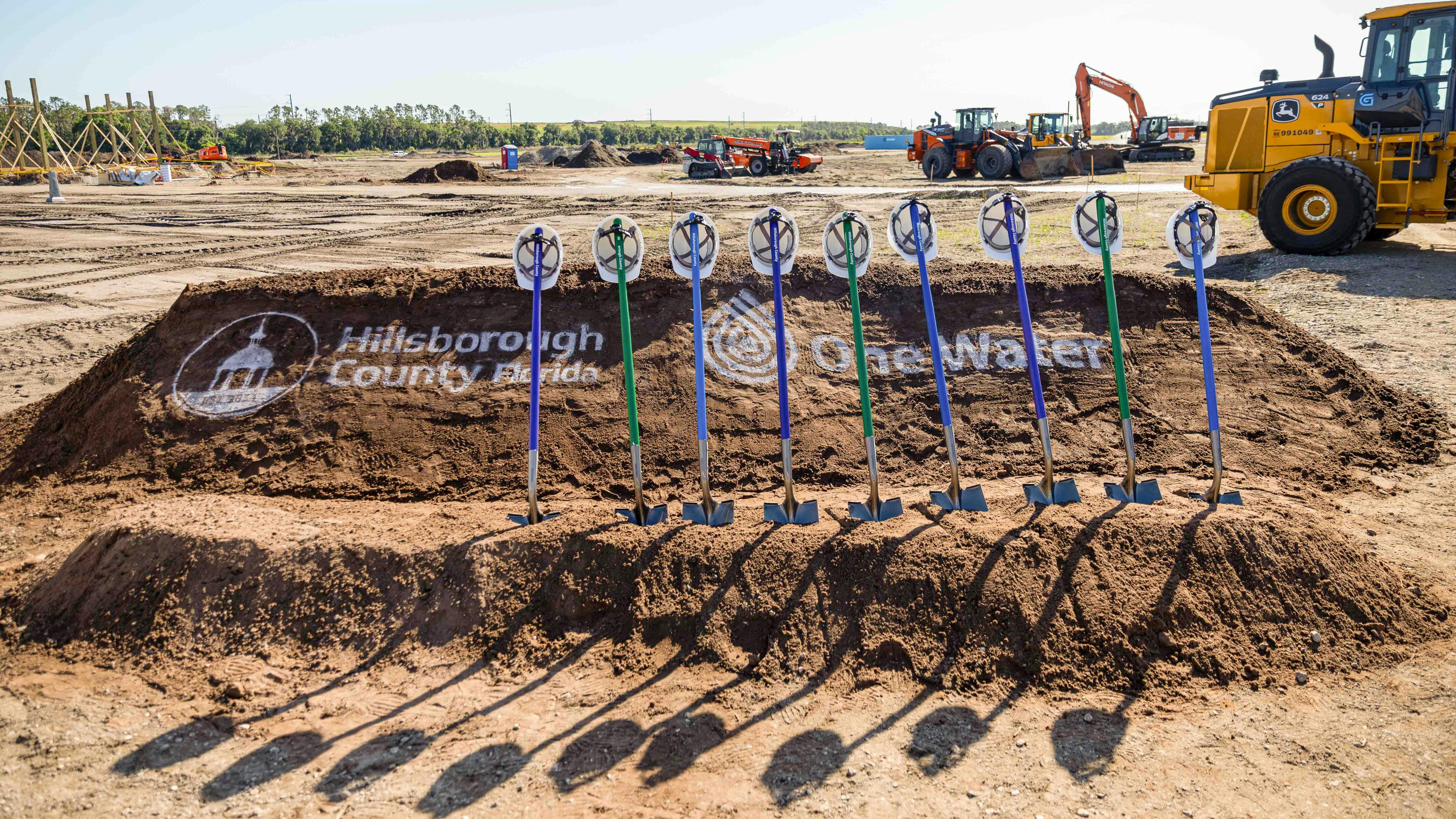 Garney breaks ground on Hillsborough County&rsquo;s largest wastewater project