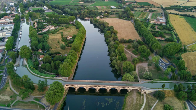 Beziers town in South France