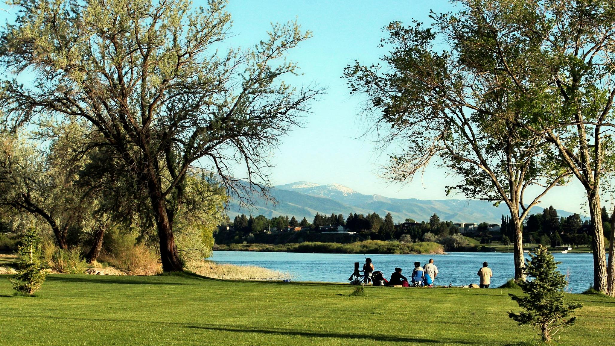 Burley Idaho is situated along side the Snake River
