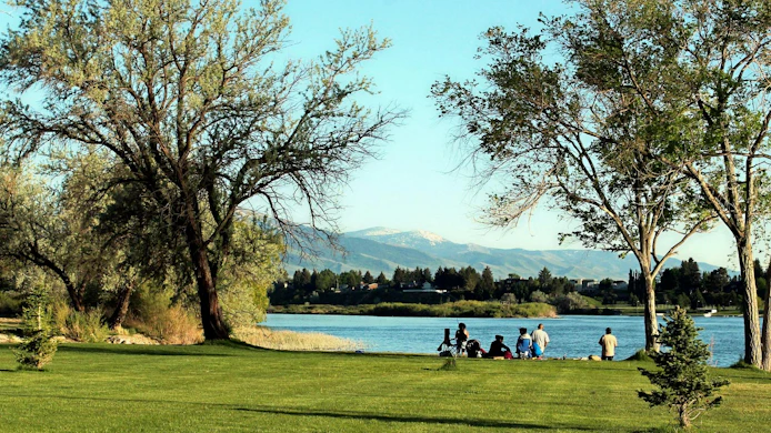 Burley Idaho is situated along side the Snake River