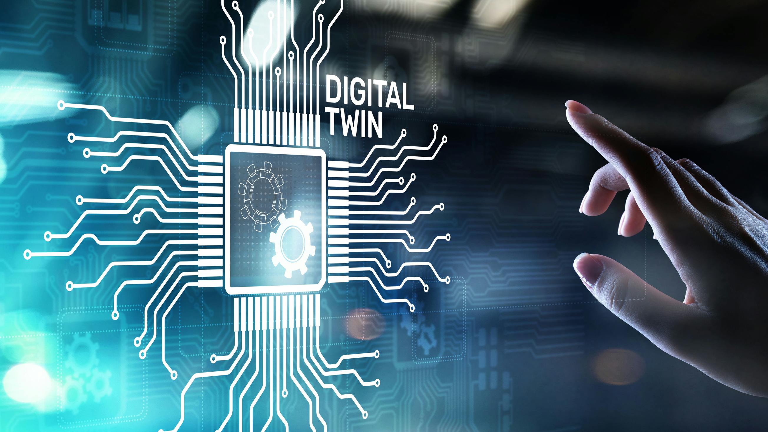 Digital twin business and industrial process modelling