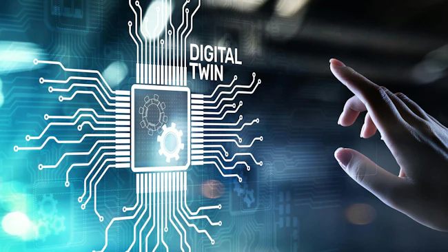 Digital twin business and industrial process modelling