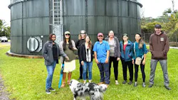 Hawai'i CC students at Hawaiian Beaches Water Company in Waiakahiʻula (Photo and caption credit: University of Hawai'i). Hawai'i CC students at Hawaiian Beaches Water Company in Waiakahiʻula (Photo and caption credit: University of Hawai'i).