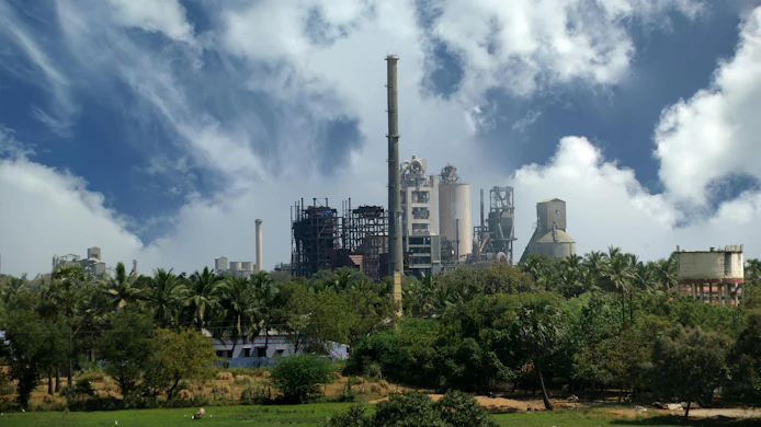 Modern factory, Kerala, South India
