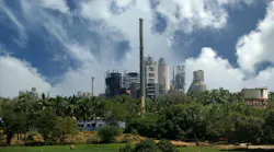 Modern factory, Kerala, South India