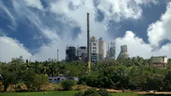 Modern factory, Kerala, South India